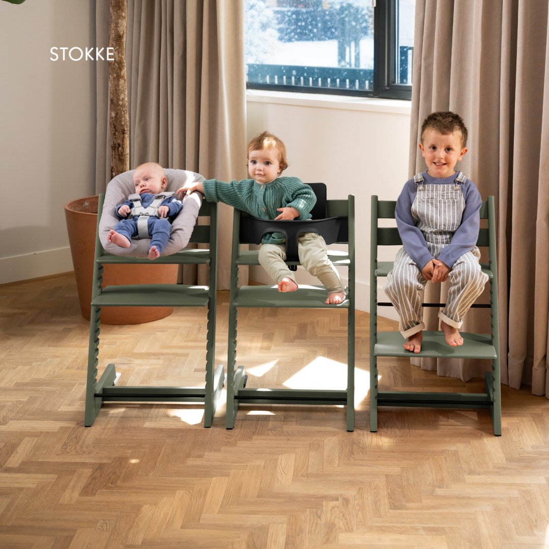 Стульчик-шезлонг Stokke Tripp Trapp Glacier Green NB 101150 зеленый купить,249990