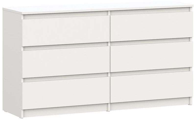 Комод СВ Мебель Денвер 479231, 138.1x39x75.4 см, белый купить,NaN