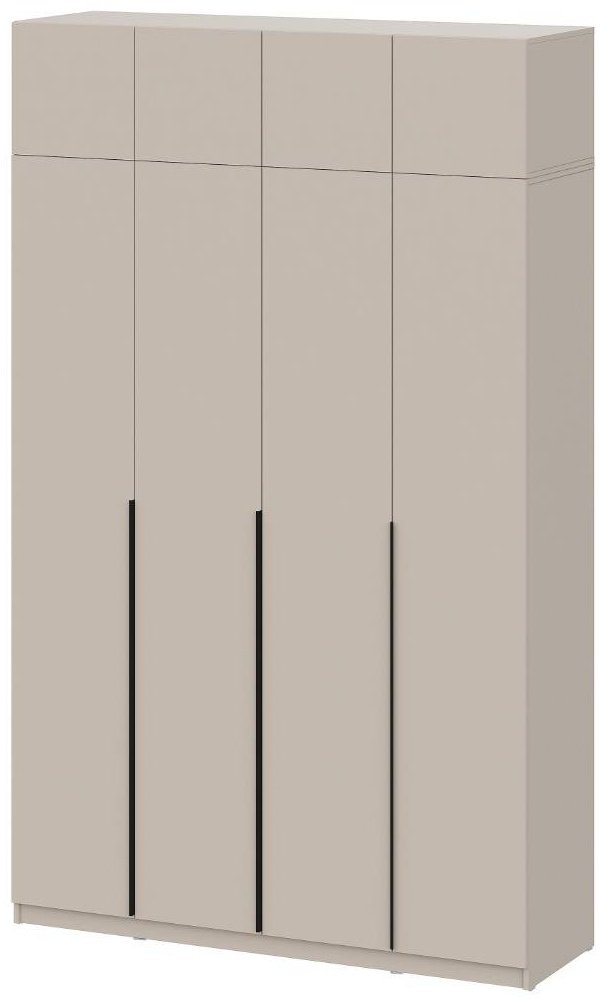 Распашной шкаф СВ Мебель ШК 5, 160.1x260х50.6 см, бежевый купить,NaN