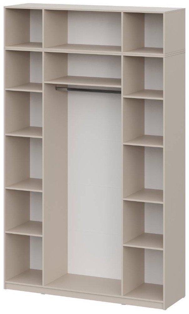 Распашной шкаф СВ Мебель ШК 5, 160.1x260х50.6 см, бежевый купить,NaN