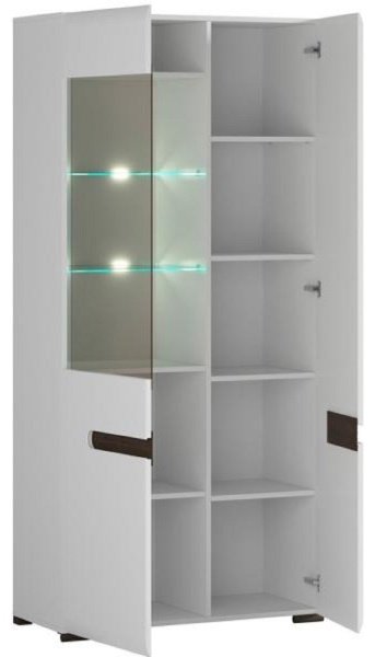 Шкаф-витрина Гербор напольный Ацтека 015 REG1W1D/21/9 210х90х41 см купить,NaN