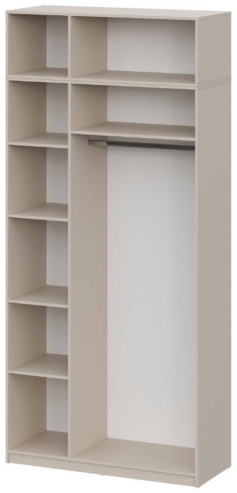 Распашной шкаф СВ Мебель ШК 5, 120.1x260х50.6 см, бежевый купить,NaN