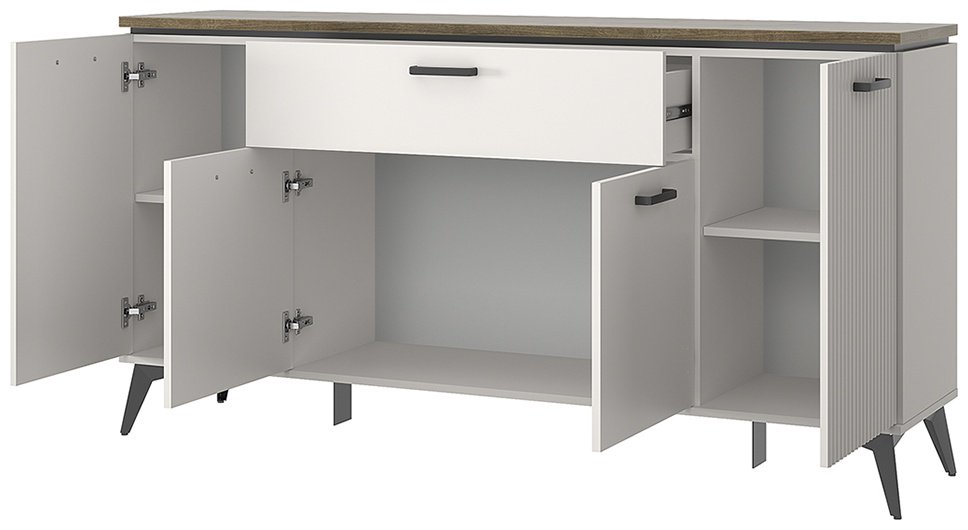 ТВ-тумба напольная АНРЭКС Винати, 171x88.4x39.4 см, кремовый, бежевый купить,NaN