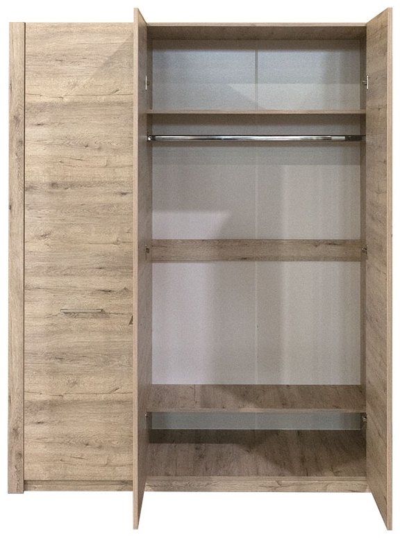 Распашной шкаф MySTAR Вирджиния 1831, 146.6x197.7х58.6 см, бежевый купить,NaN