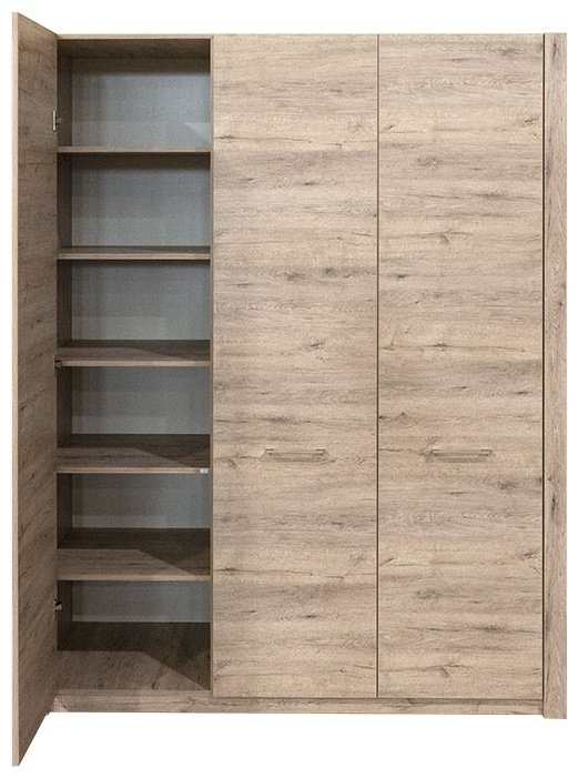Распашной шкаф MySTAR Вирджиния 1831, 146.6x197.7х58.6 см, бежевый купить,NaN