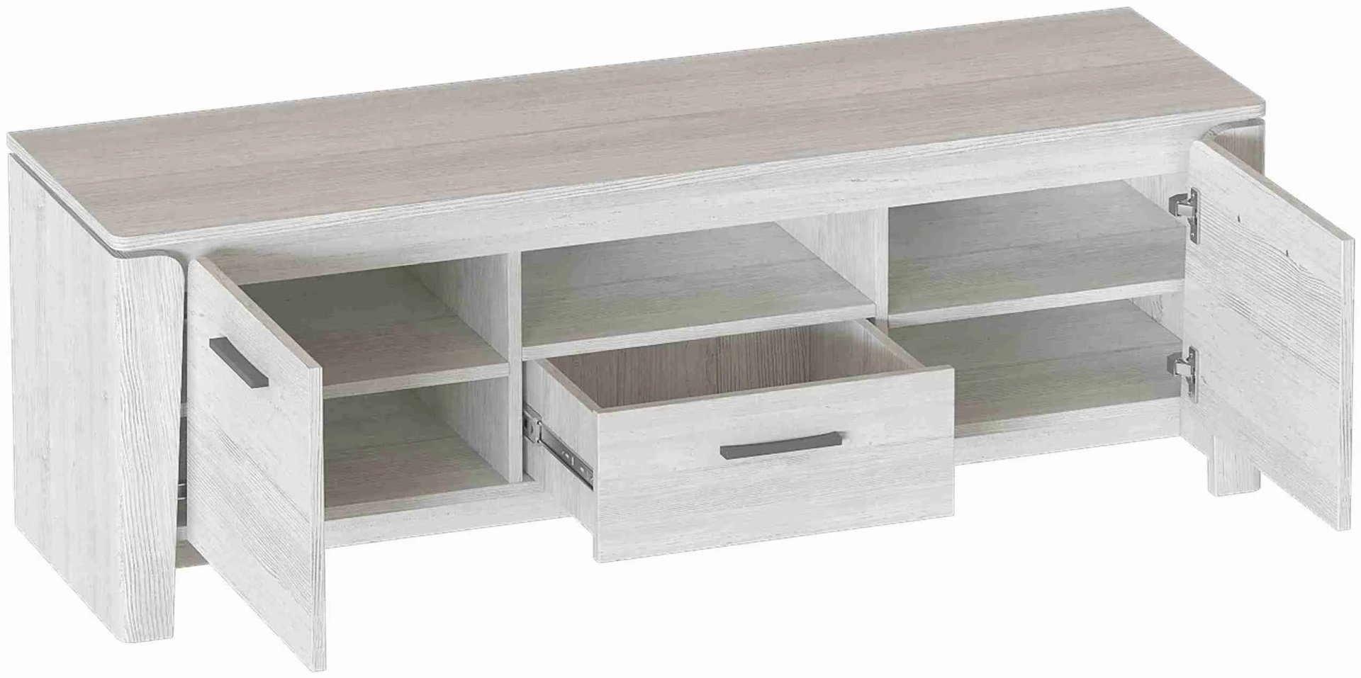 ТВ-тумба напольная Мебельград Мальта, 141x47.5x39 см, бежевый купить,NaN