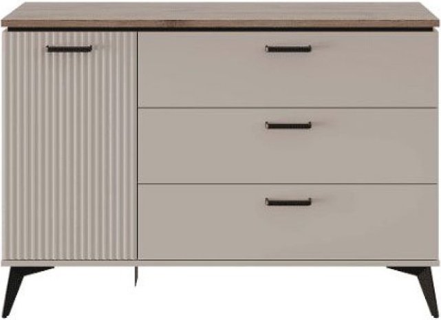 Комод АНРЭКС Винати, 130.6x39.4x88.4 см, коричневый, бежевый купить,NaN