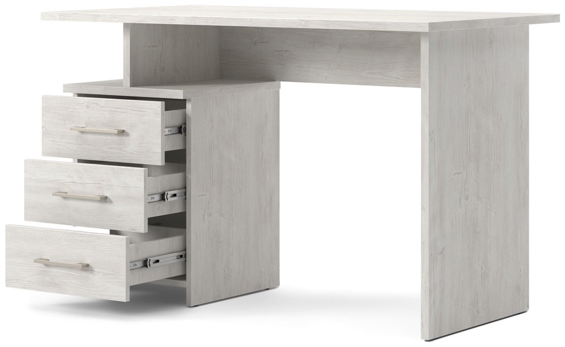 Стол письменный MySTAR Вирджиния, 118х66x75.6 см, белый купить,NaN