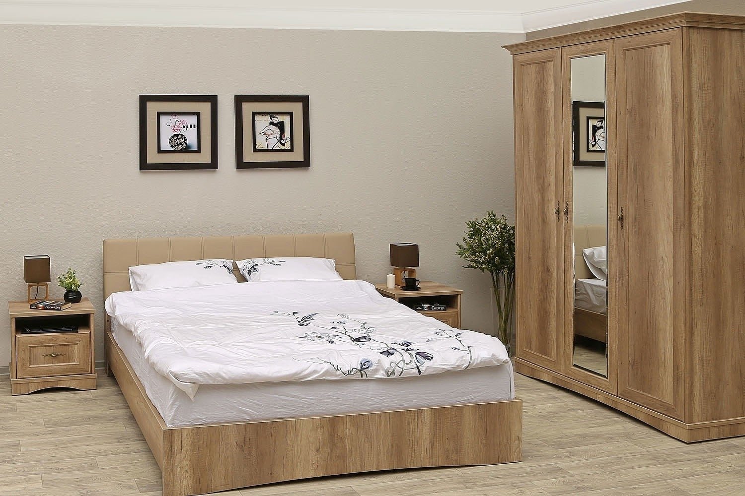 ПинскДревМебель Турин 180х200 П036-126М Дуб купить,NaN