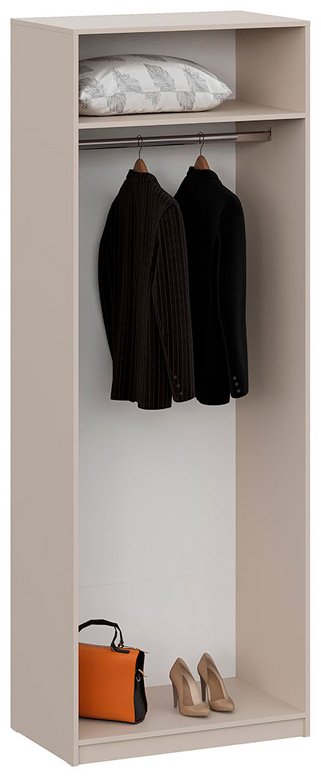 Распашной шкаф СВ Мебель ШК 5, 80.1x221.6х50.6 см, бежевый купить,NaN