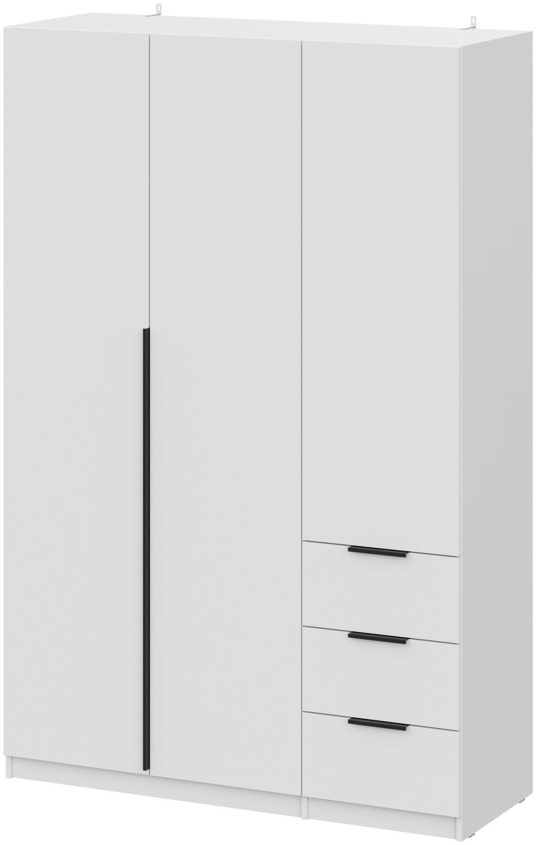 Распашной шкаф СВ Мебель ШК 22, 135x205х50.6 см, белый купить,NaN