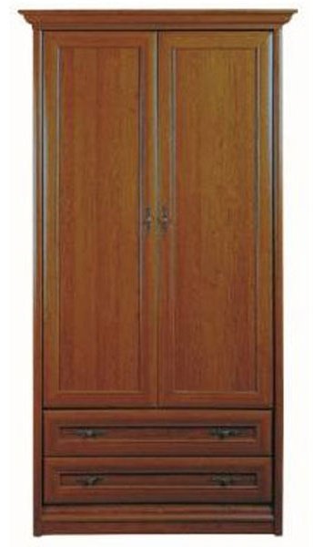 Распашной шкаф Гербор Соната-32 2D2S, 110x204.5х43 см, коричневый купить,NaN