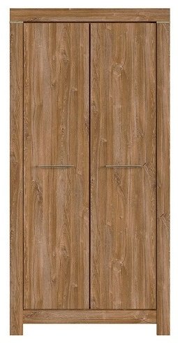 Распашной шкаф Loftwood Герман, 98x201х56 см, коричневый купить,NaN