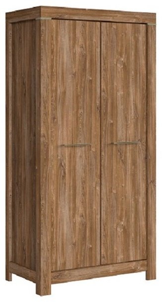 Распашной шкаф Loftwood Герман, 98x201х56 см, коричневый купить,NaN