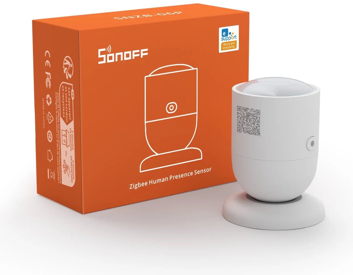 Датчик движения SONOFF Sonoff SNZB-06P, экосистема: Amazon Alexa, Умный дом Яндекса, Google Home купить,NaN