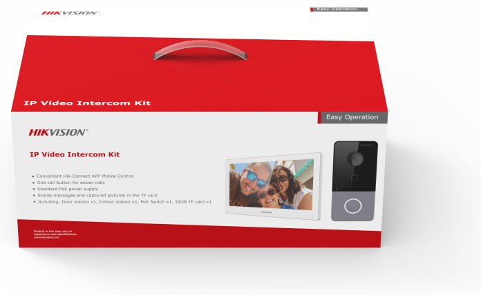 Hikvision видеодомофон DS-KIS607-S серый купить,178742