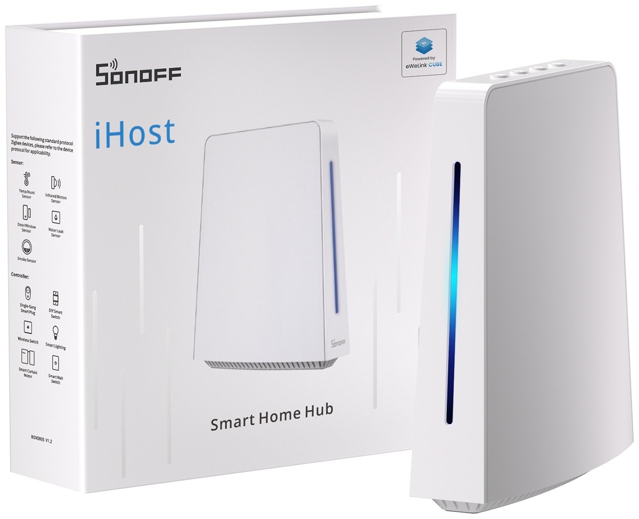 Центр управления SONOFF AIBridge-26 4GB Apple HomeKit, Aqara Home, Умный дом Яндекса, LifeSmart, Google Home, eWeLink Bluetooth, RF433, Wi-Fi, ZigBee