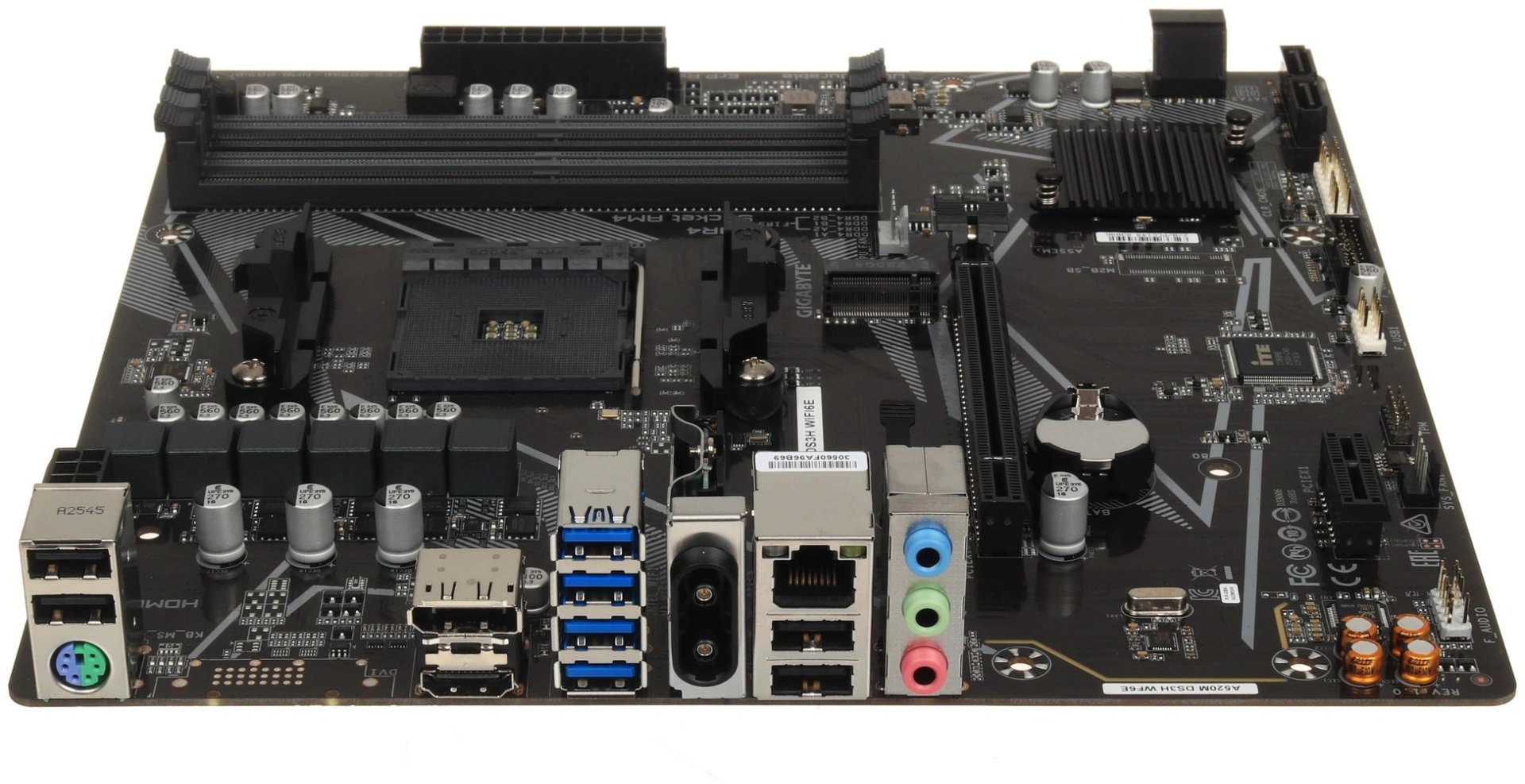 Материнская плата GIGABYTE A520M DS3H WF6E