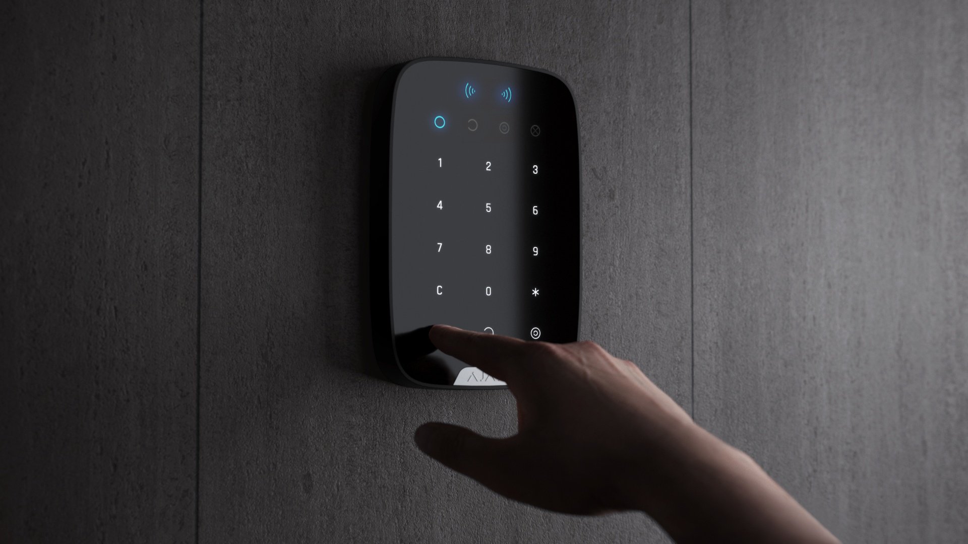 Панель управления Ajax KeyPad Plus Ajax Jeweller