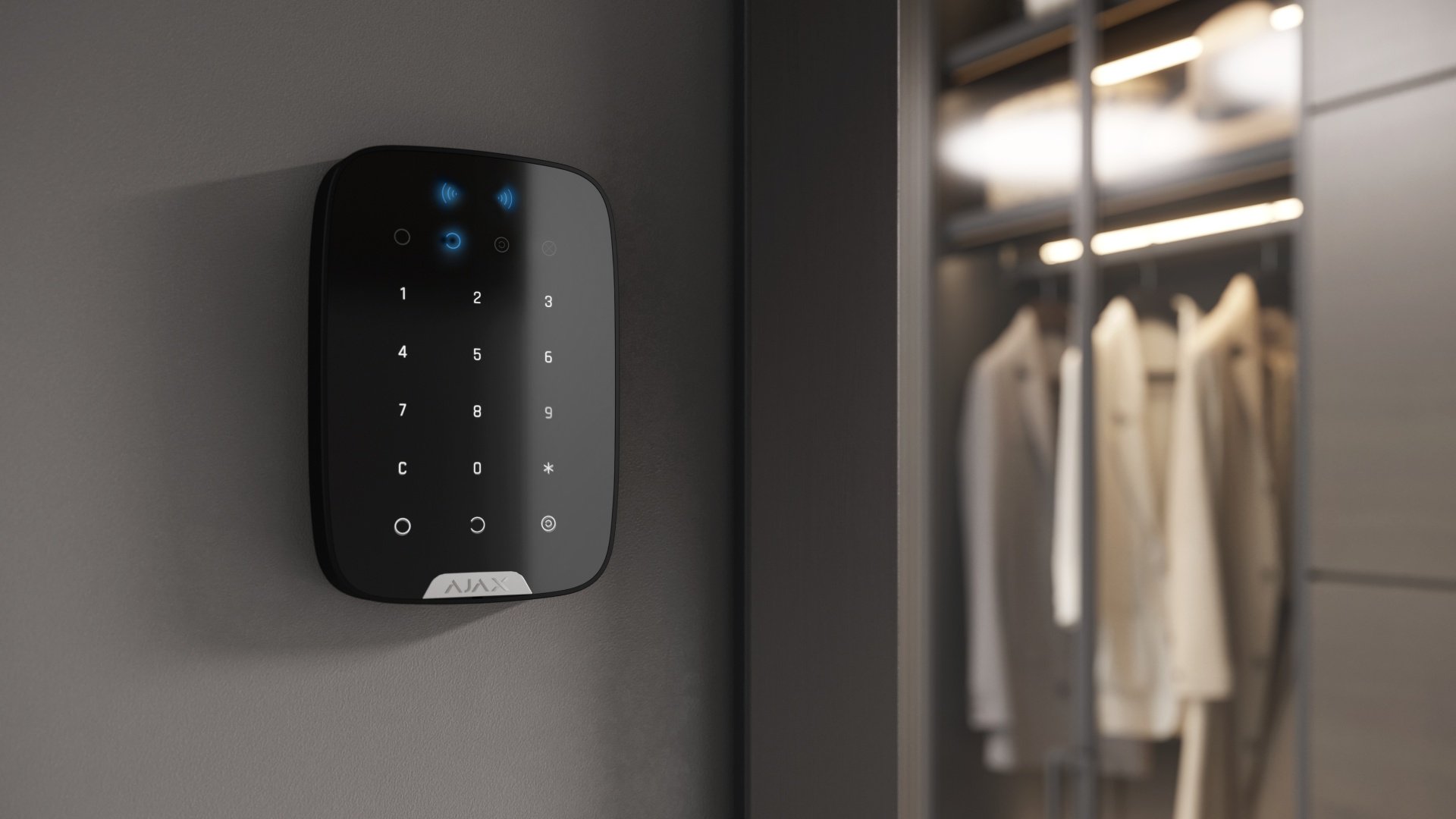 Панель управления Ajax KeyPad Plus Ajax Jeweller купить,57260