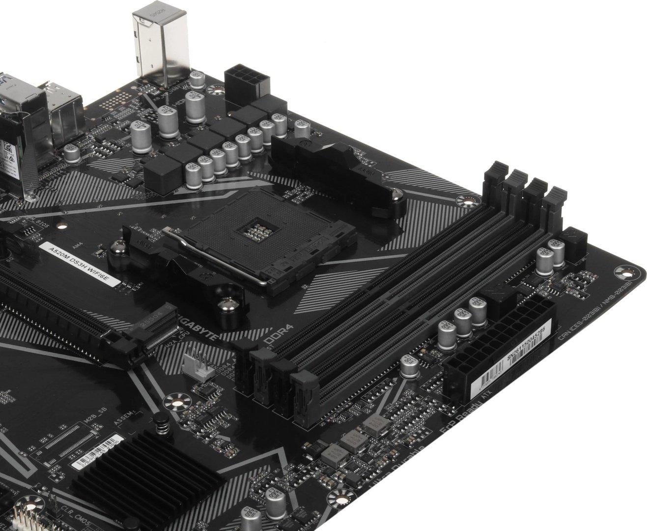 Материнская плата GIGABYTE A520M DS3H WF6E