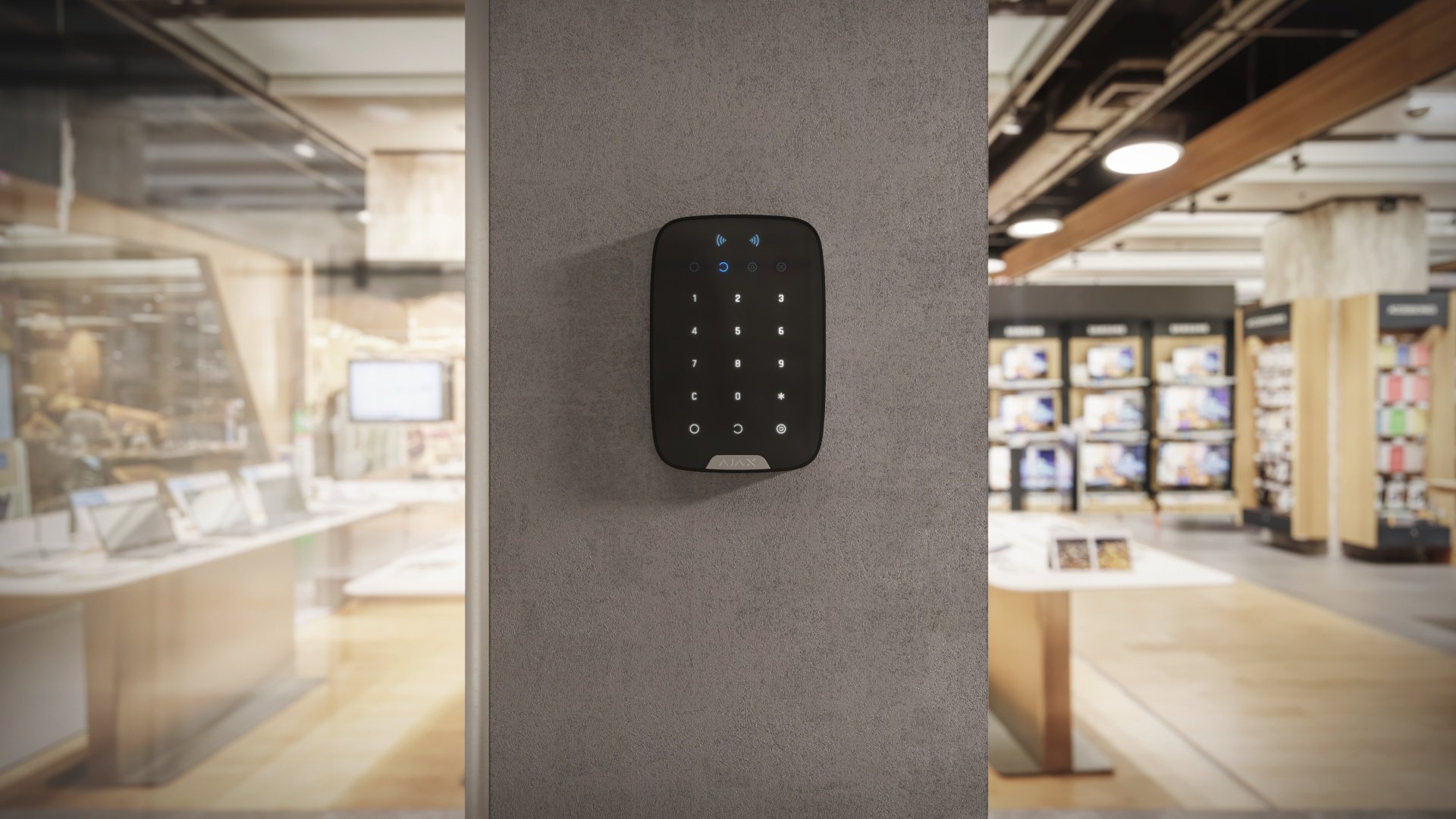 Панель управления Ajax KeyPad Plus Ajax Jeweller купить,57260