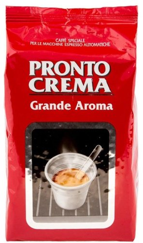 Кофе Lavazza Pronto Crema в пакете зерновой 1000 г