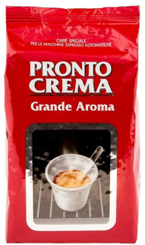 Кофе Lavazza Pronto Crema в пакете зерновой 1000 г