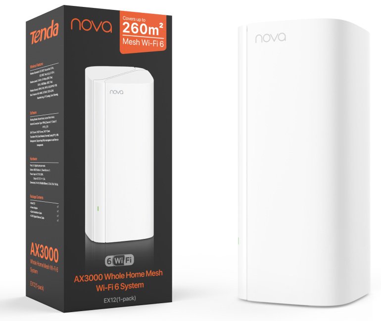 Wi-Fi роутер Tenda EX12 купить,57300