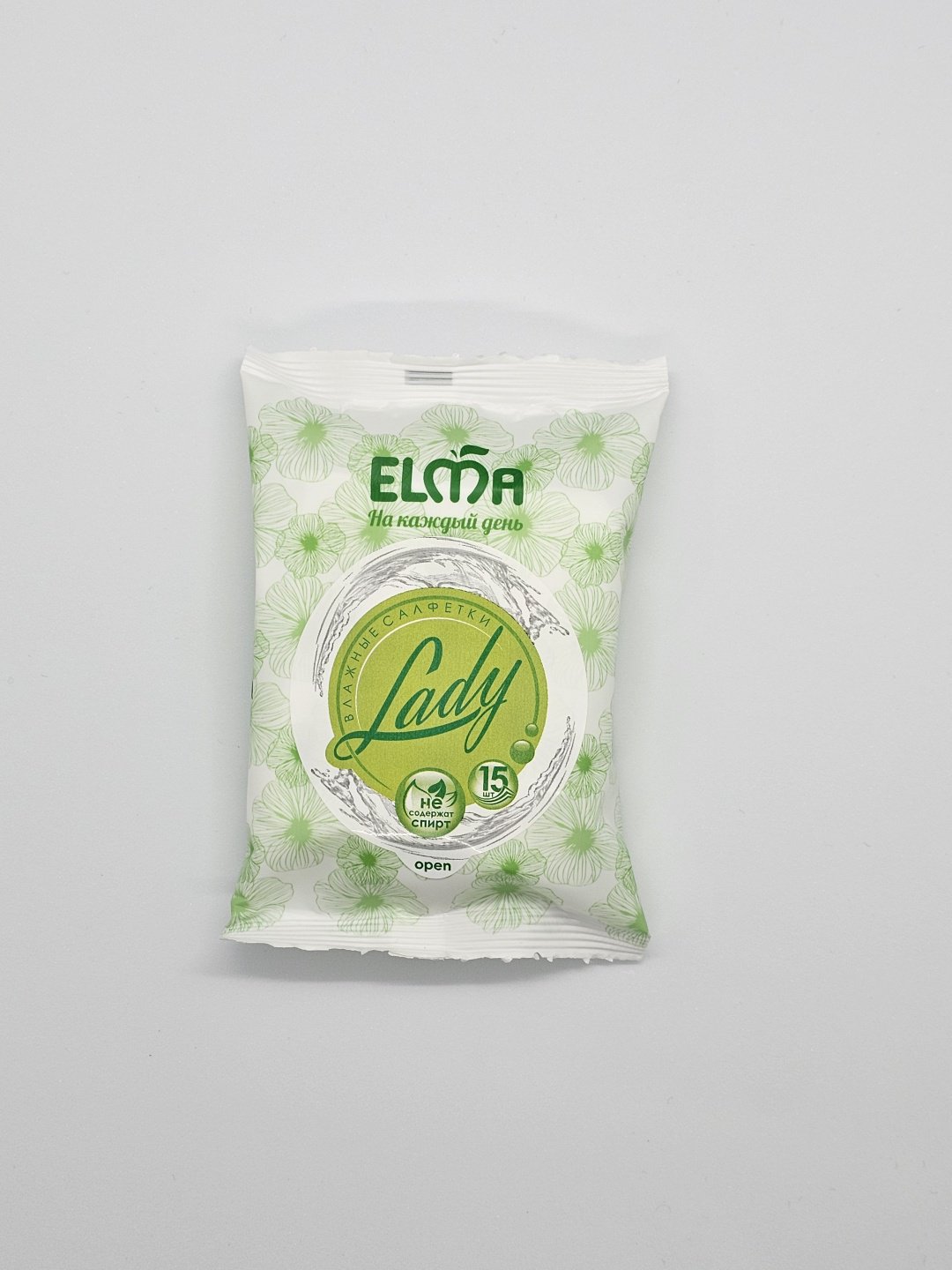 Влажные салфетки Elma Lady 15 шт купить,NaN