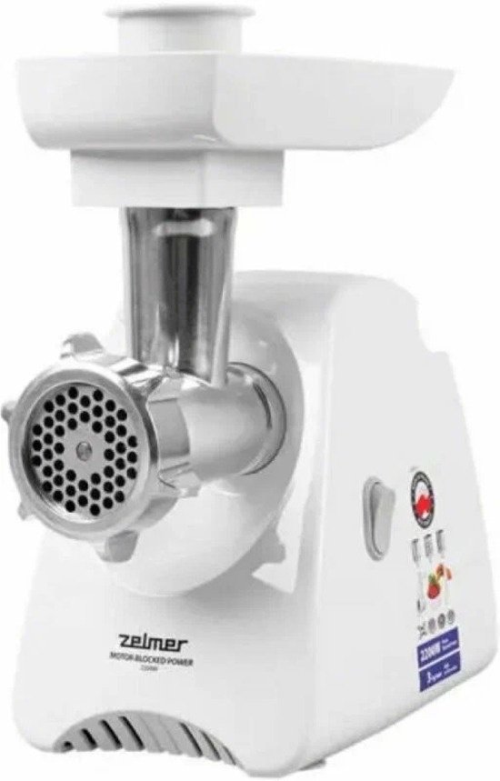 Мясорубка Zelmer ZMM5801P белый купить,NaN