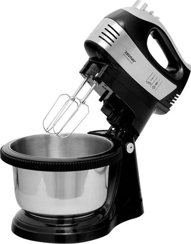 Миксер Zelmer ZHM2459BS черно-серебристый купить,NaN