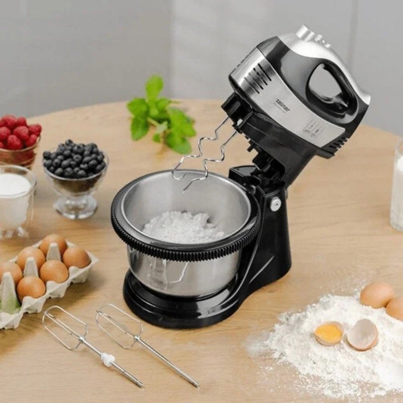Миксер Zelmer ZHM2459BS черно-серебристый купить,NaN