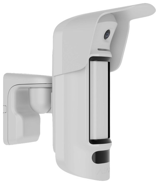 Датчик движения Ajax MotionCam Outdoor HighMount (PhOD), экосистема: Ajax