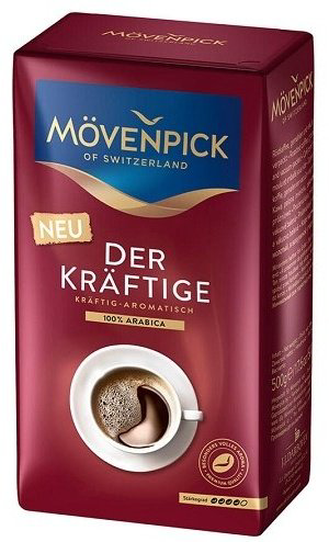 Кофе Movenpick der Kraftige молотый арабика/робуста в пакете 500 г