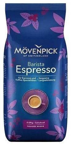 Кофе Movenpick Espresso зерновой в пакете 500 г
