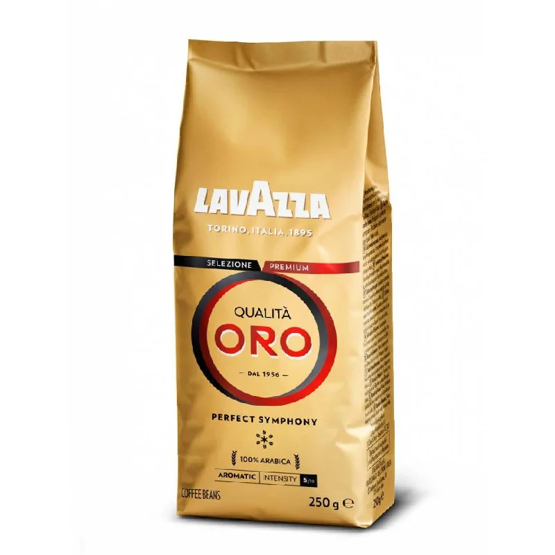 Кофе Lavazza Qualita ORO GRA 250гр зерновой в пакете 250 г купить,5490