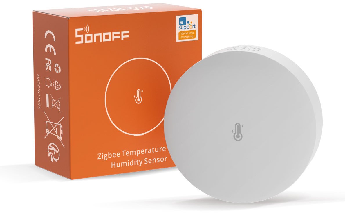 Датчик температуры SONOFF SNZB-02P , экосистема: Умный дом Яндекса купить,NaN