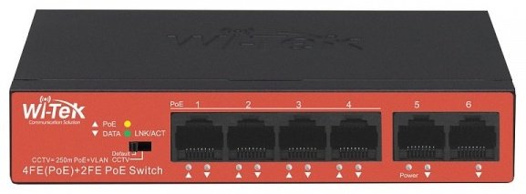 Коммутатор Wi-TeK WI-PS205H V2