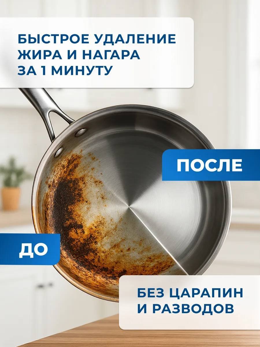 Спрей Reva Care Антижир удаляет жир, нагар и копоть 500 мл купить,NaN