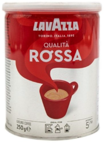 Кофе Lavazza Qualita Rossa в банке молотый 250 г