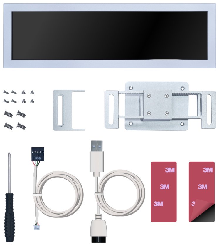 Панель LIAN LI G89.SM088W.00 USB 2.0 (9 pin)
