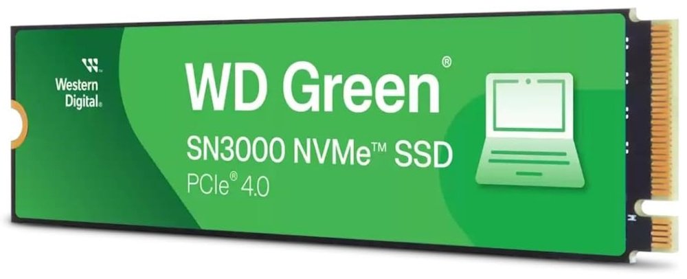 Внешний накопитель Western Digital WD Green SN3000 1000 Гб купить,NaN