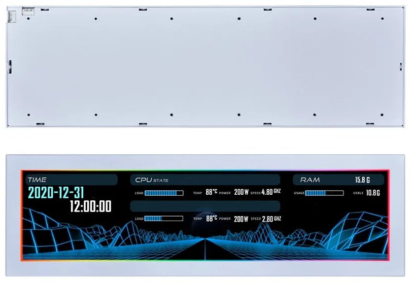 Панель LIAN LI G89.SM088W.00 USB 2.0 (9 pin)