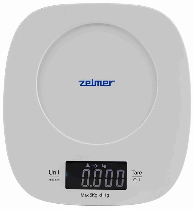Кухонные весы Zelmer ZKS1451 белый купить,NaN