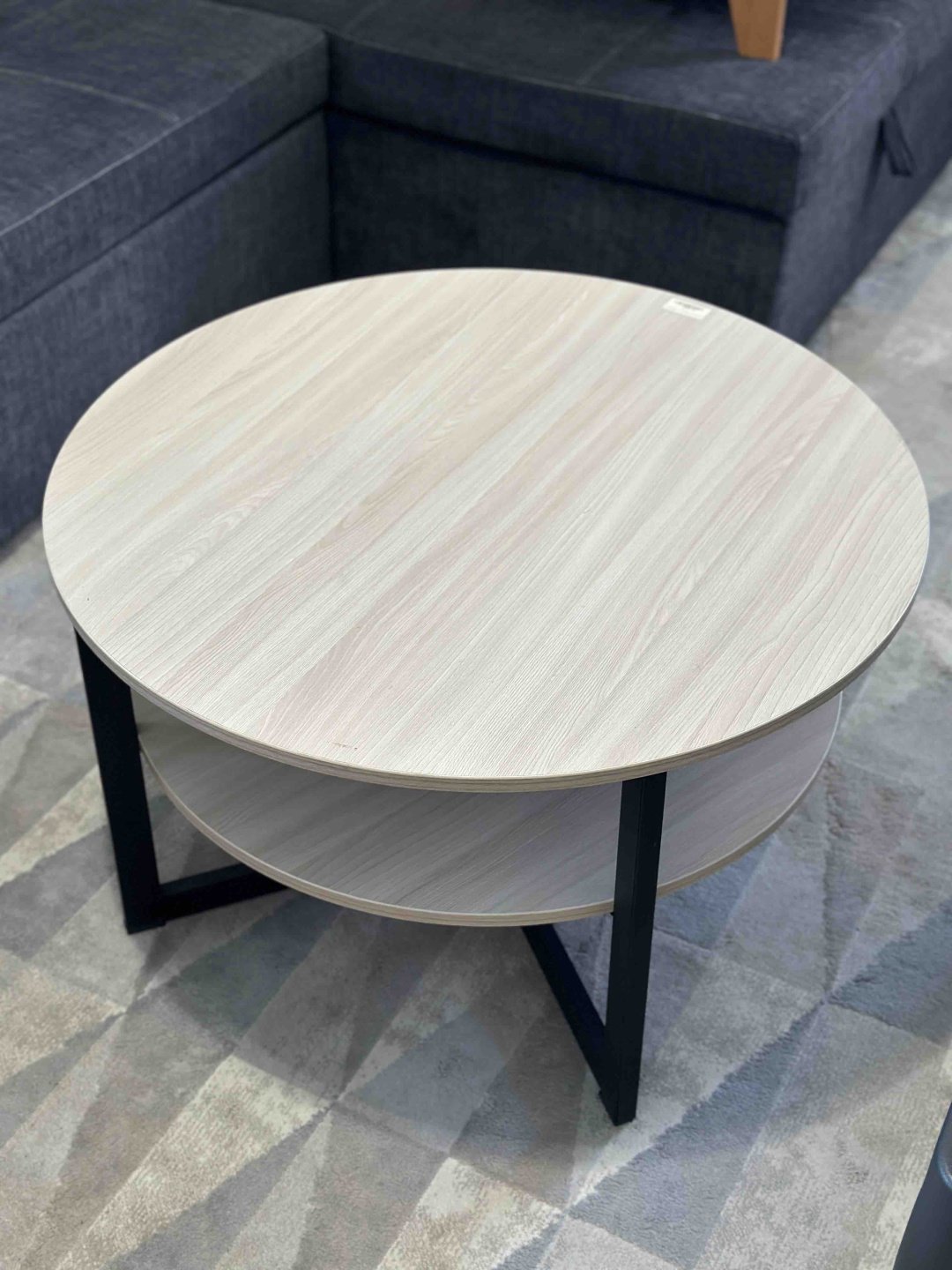 Журнальный столик ZETA 0383, 80х80x47 см, серый купить,NaN