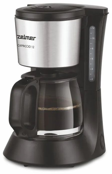 Кофеварка Zelmer ZCM1200 черный купить,NaN