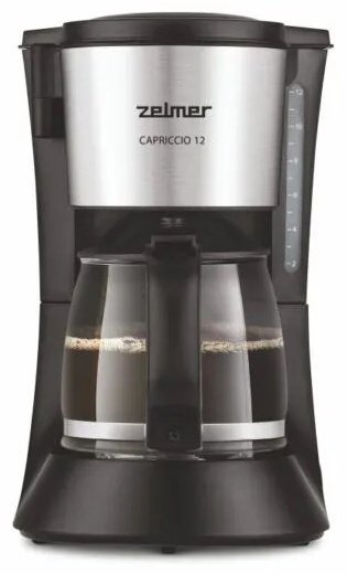 Кофеварка Zelmer ZCM1200 черный купить,NaN
