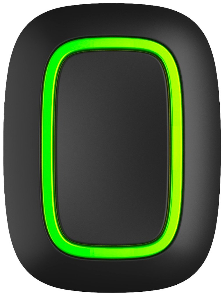 Беспроводная тревожная кнопка Button (черный) Ajax