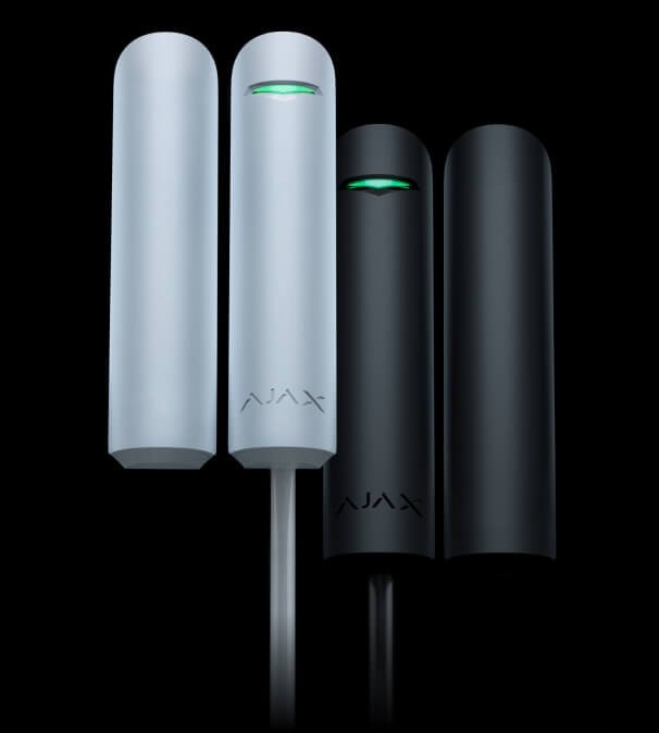 Датчик открытия Ajax Fibra DoorProtect Plus, экосистема: Ajax